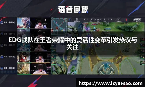 EDG战队在王者荣耀中的灵活性变革引发热议与关注