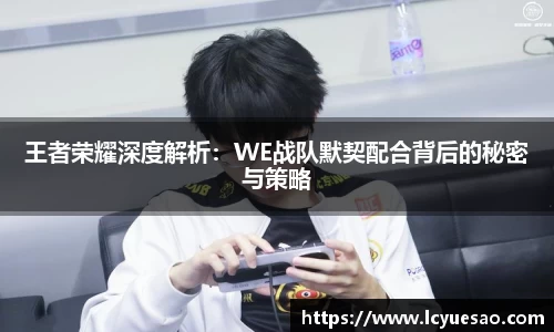王者荣耀深度解析：WE战队默契配合背后的秘密与策略